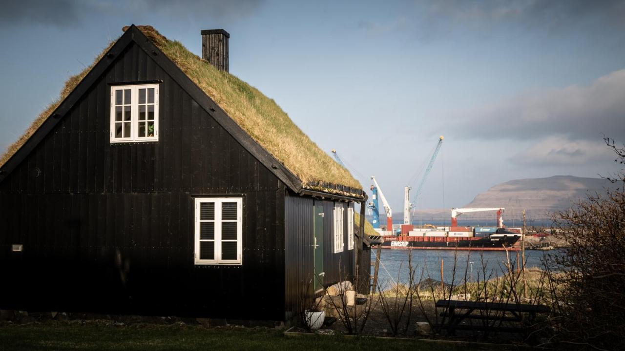 Traditional Faroese House In Torshavns City Center Dış mekan fotoğraf